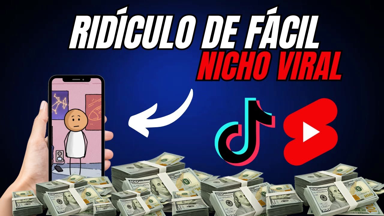 (APROVEITE) NOVO NICHO VIRAL PARA MONETIZAR NO TIKTOK E SHORTS