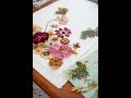 pressed flower art #shorts #youtubeshorts #viral #tranding #flowers #art #artist