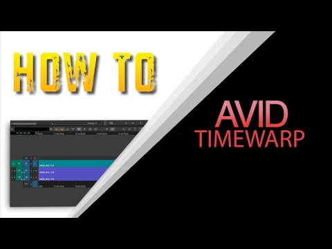 HOW TO USE AVID TIMEWARP