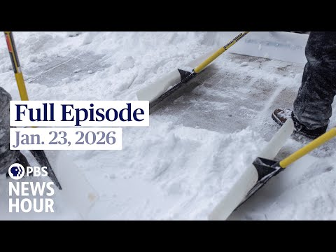 PBS News Hour full episode, Jan. 23, 2026