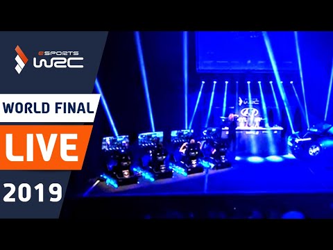 WRC eSports World Finals 2019. Season 4 LIVE SHOW using 4 Sim Racing Rigs. Powered By Hyundai.
