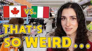 5 Ways Italian Grocery Shopping SHOCKED me!