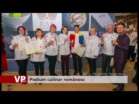 Podium culinar românesc