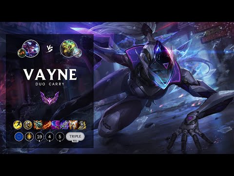Vayne ADC vs Zeri - EUW Master Patch 12.12