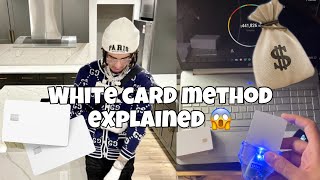 White card method explained fast !!