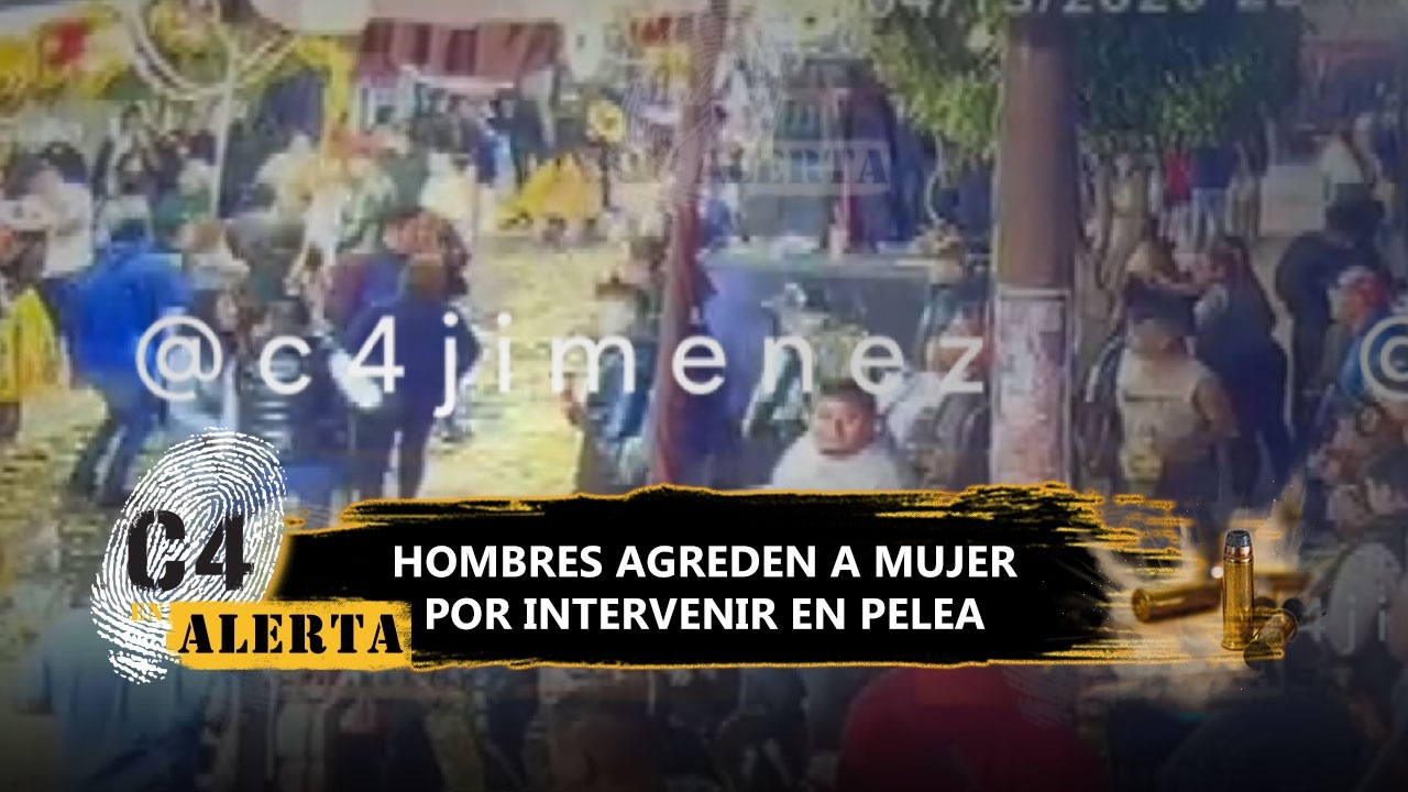 Golpean a mujer que intentó detener una pelea en carnaval de Chimalhuacán, Edomex