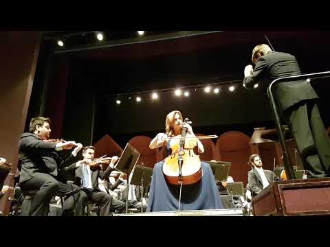 Elgar. Concerto para violoncelo e orquestra em mi menor, op. 85. Violoncelo solo Tanja Tetzlaff.