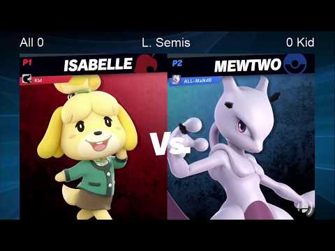 CWA Wifi Weekly 09 - Kid (Isabelle, Ridley) vs All (Mewtwo) Losers Semifinals