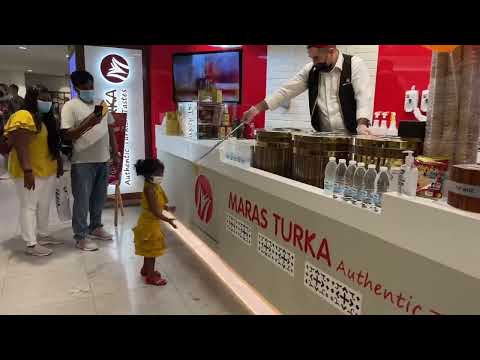 Cute Baby  Girl Vs Turkish Ice Cream Man | Viral Video | #turkishicecream #dondurma