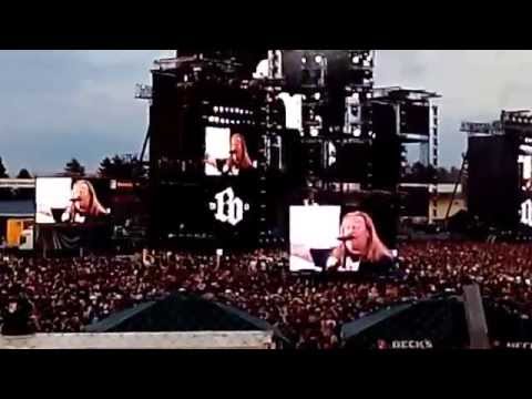 Böhse Onkelz-Kevins Ansage am 27.06.2015 auf dem Hockenheimring
