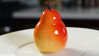 Williams Pear Shaped Dessert – Bruno Albouze – THE REAL DEAL