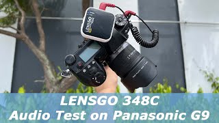 1 of the BEST Wireless Microphone Systems 2022 - LensGO 348C Audio Test on Panasonic G9
