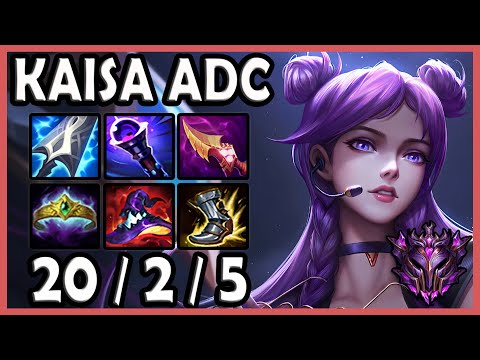 Kaisa vs Vayne ADC - Korea Master Patch 11.24 ✅