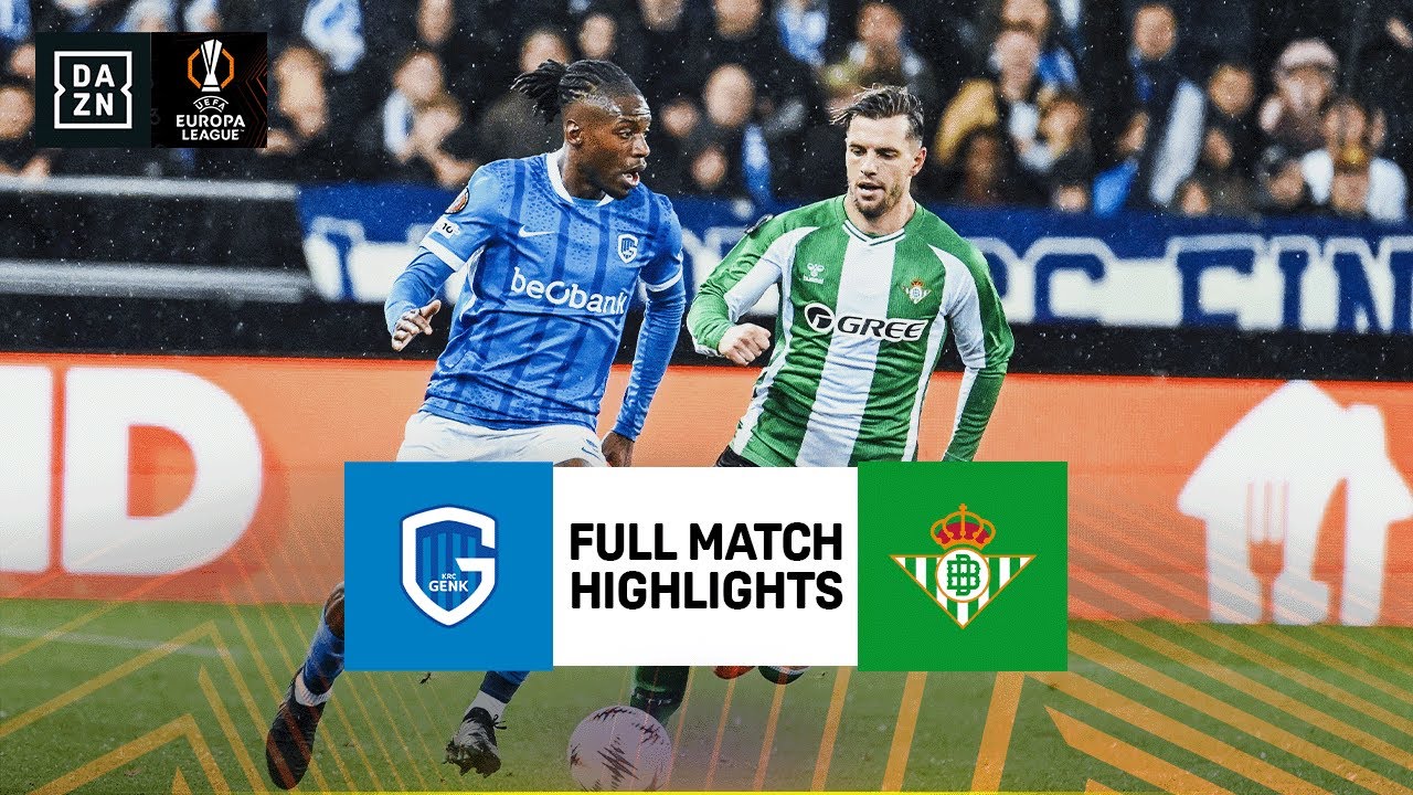 Genk vs Real Betis | UEFA Europa League Highlights | Matchday 3 | 2025-2026
