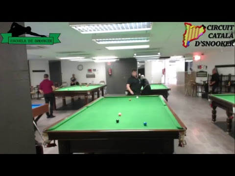 Stoycho Ivanov VS Marius Petrea (Circuit Català d'Snooker 2017/18 Primer torneo de ranking)