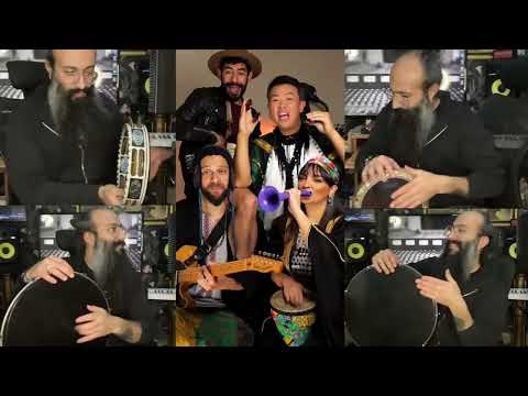 Cover for alaa wardi s mashup whenever wherever لقعدلك عالدرب قعود