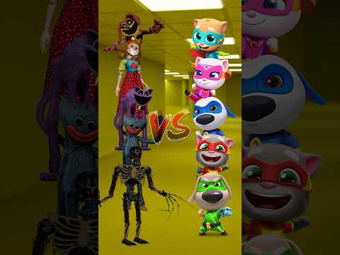 Poppy Playtime VS Talking Tom Heroes #shorts #poppyplaytimechapter #talkingtomherodash