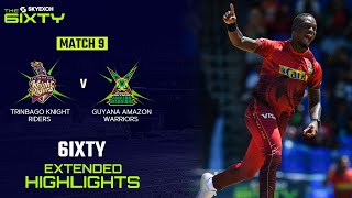 Extended Trinbago Knight Riders vs Guyana Amazon Warriors | The 6IXTY Men