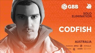 CODFISH | Grand Beatbox Battle 2019 | Solo Elimination