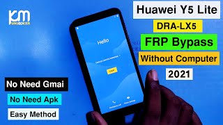 Huawei Y5 Lite (DRA-LX5) FRP Bypass | Google Account Remove Huawei DRA-LX5 | Huawei Y5 Lite FRP 2021