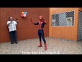 Entrada Hombre Araña / Spider-Man en salón de fiestas.