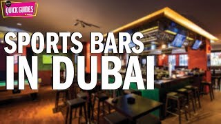 Dubai's best sports bars to check out in 2019