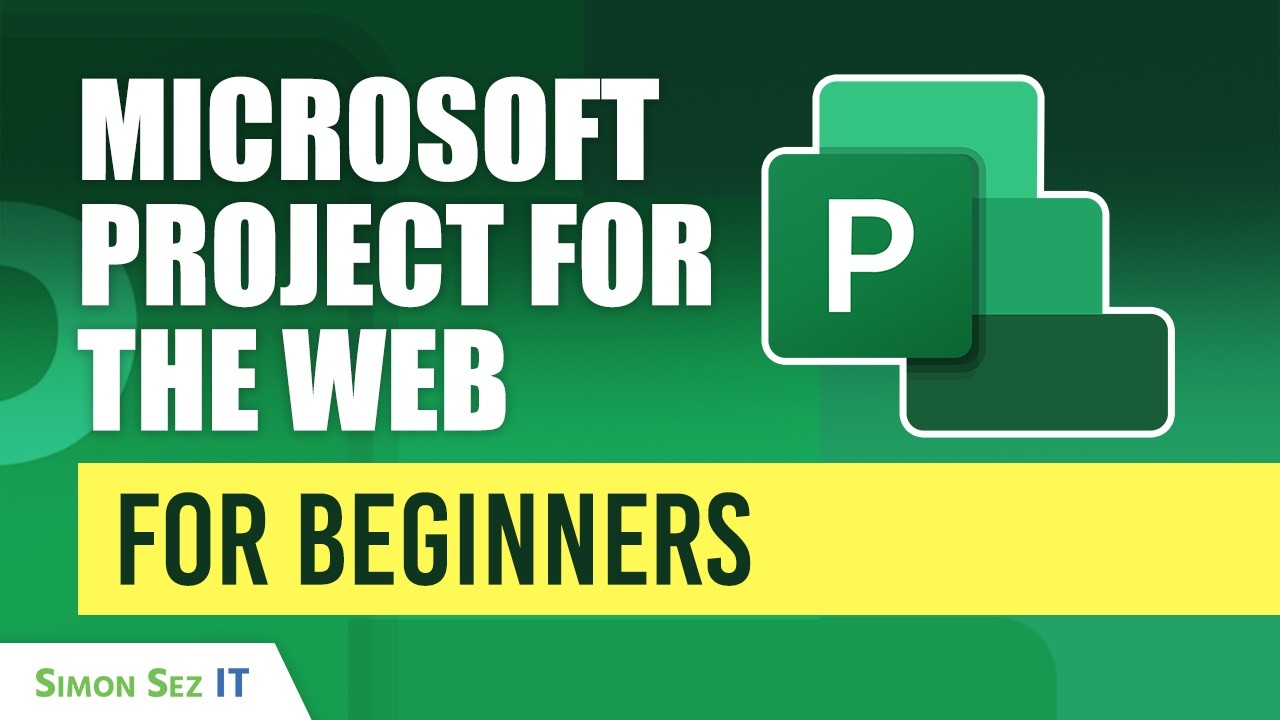 Microsoft Project for the Web Tutorial for Beginners  - 2.5 Hours of Training
