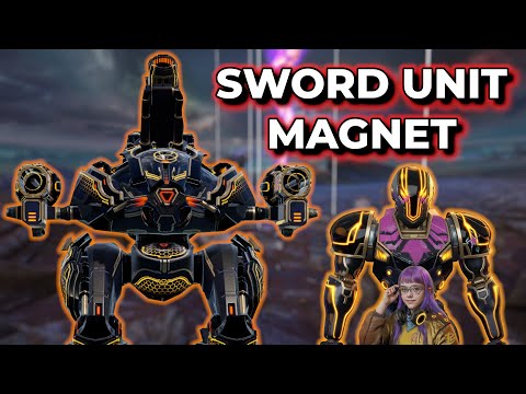 WR - UE Fenrir UE Redeemer Taran Is A Sword Unit Magnet | War Robots