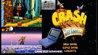 Crash Bandicoot: The Huge Adventure GBA  - C&M Playthrough