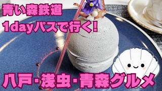 青森ひとり旅｜八戸AMBER COFFEE・浅虫温泉・雲丹コースを電車で巡る【女一人旅】