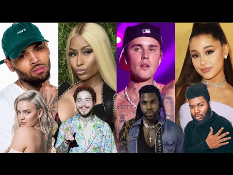 Urban Pop Hit Mix... Chris Brown, Ariana Grande, Post Malone,Justin Bieber, Shawn Mendes, Doja Cat