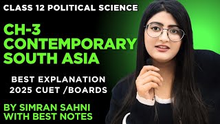 Contemporary south asia class 12 | Contemporary south asia class 12 one shot