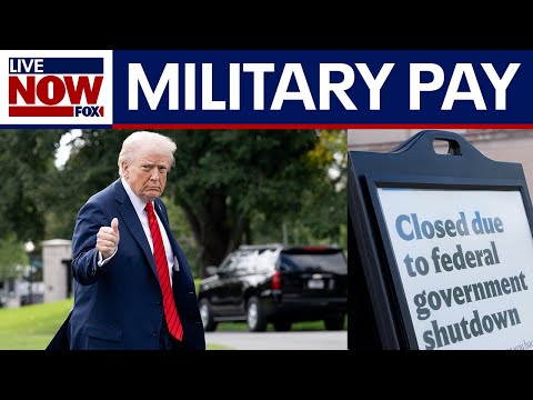 Video | President Trump orders Pentagon to pay military troops amid government shutdown