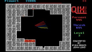 Apple IIGS Game: QIX (1990)