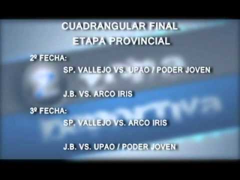 Cuadrangular final - Etapa provincial