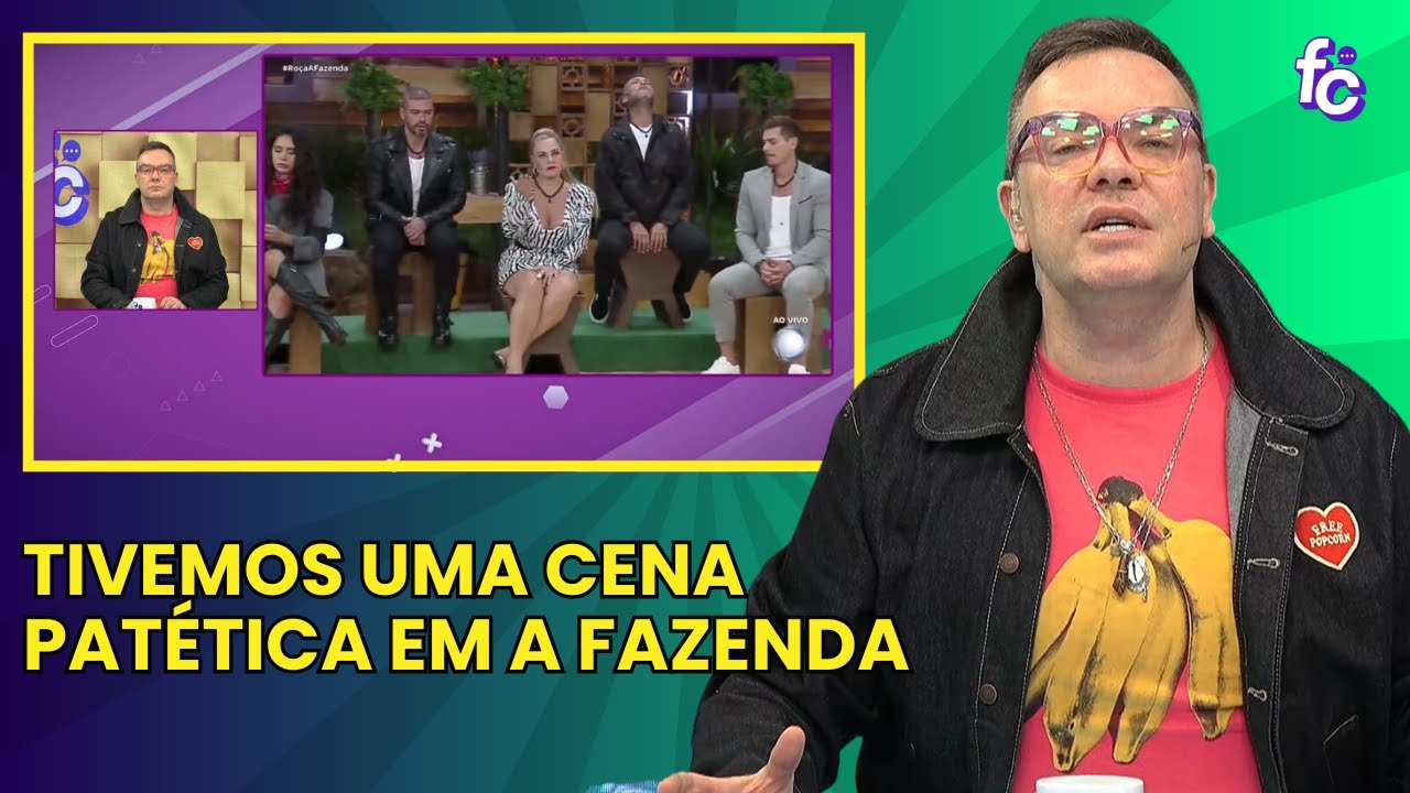 Adriane Galisteu pausou a Roça para dar bronca nos Fazendeiros! | Felipeh Campos
