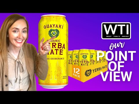 Guayaki Yerba Mate Energy Drink - WTI product video review