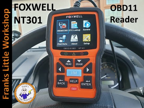 FOXWELL OBD11 diagnostic tool. More than just a code reader.