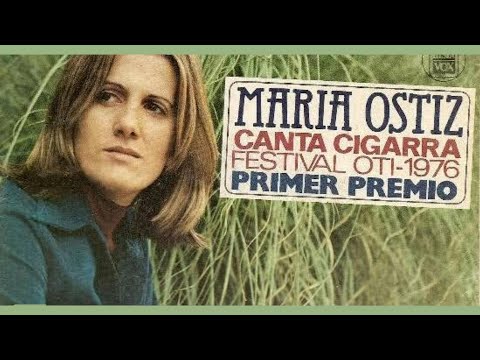 CANTA CIGARRA (Ganadora OTI 1976) - María Ostiz - Con LETRAS