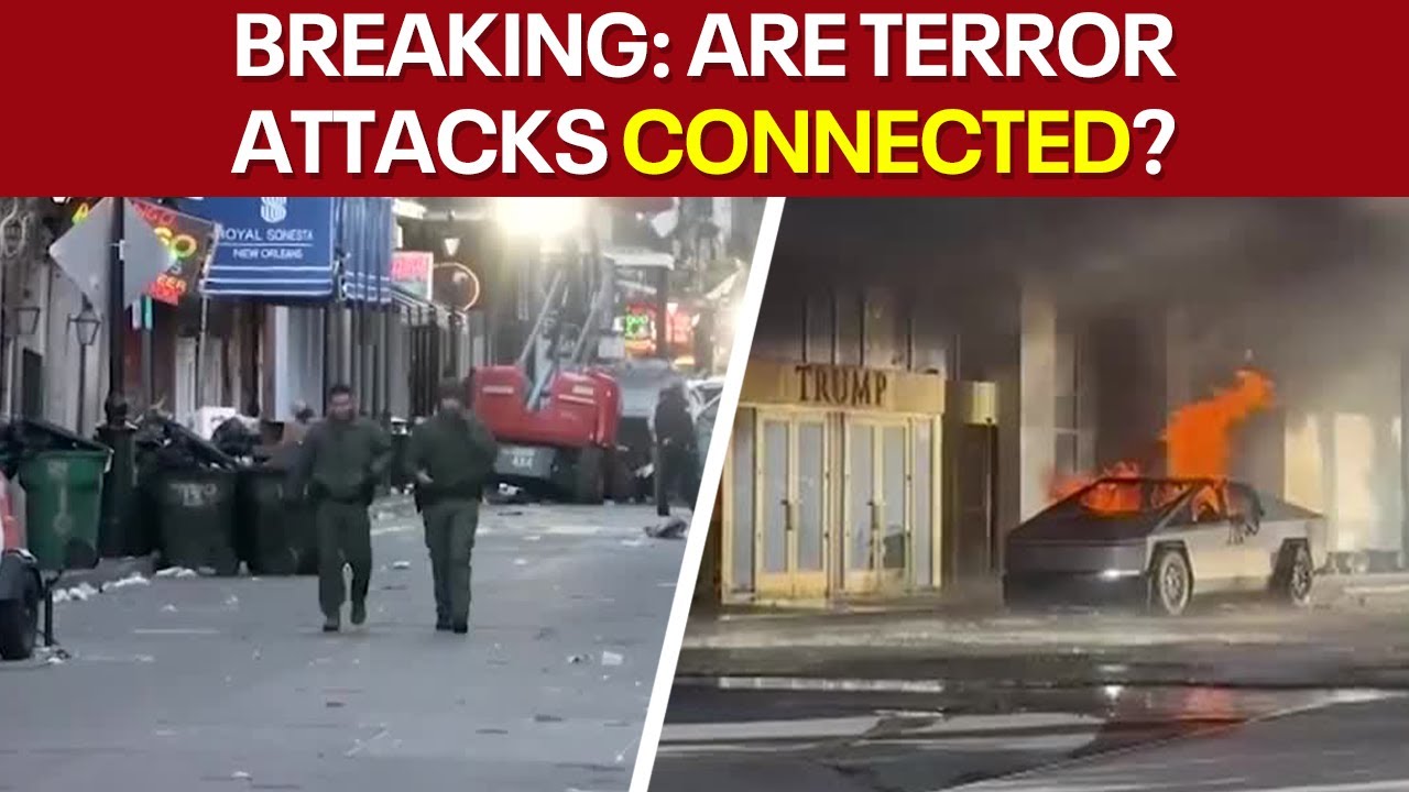 Is Las Vegas Cybertruck explosion connected to NOLA terror attack?
