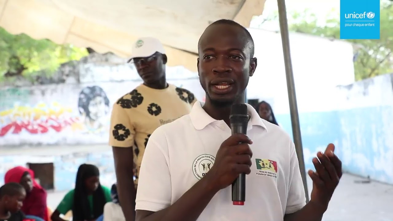Le Représentant de l'UNICEF en mission en Casamance