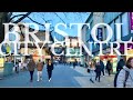 BRISTOL CITY CENTRE, UK WALKING TOUR [4K]