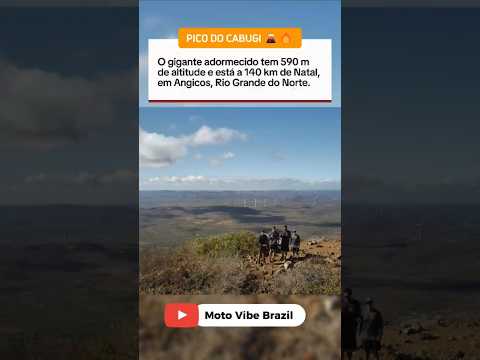 Vulcão no Rio Grande do Norte ? Pico do Cabugi, Angicos/RN #shorts