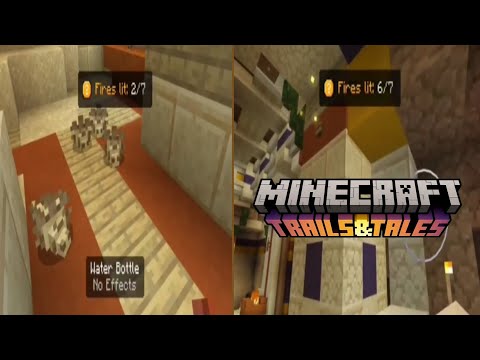 How to Find All 7 Buttons, & Desert Silverfishes Emerge || Minecraft Bedrock - Timeless Trails #8