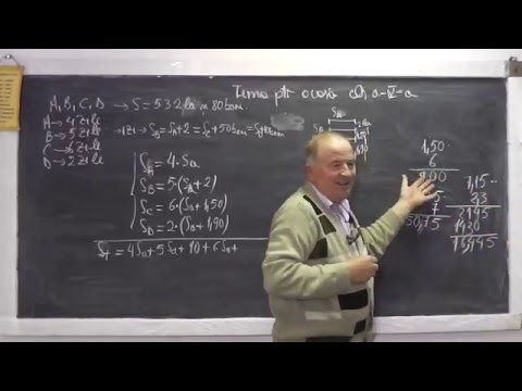 1/2 Lectia 885 - Operatii cu numere zecimale sau cu fractii explicate cu metoda figurativa - Clasa 4