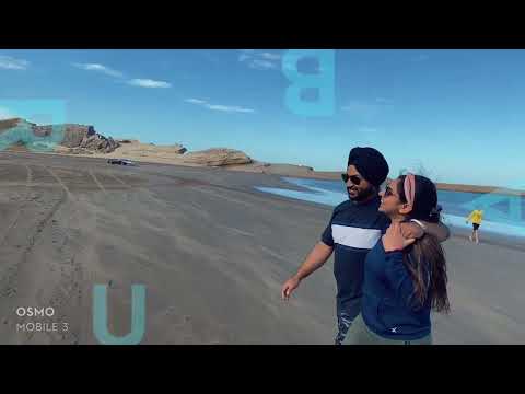 Beach walk #beachlife #beachvibe #couplegoals #love #blessed #thanksforwatching #diljitdosanjh