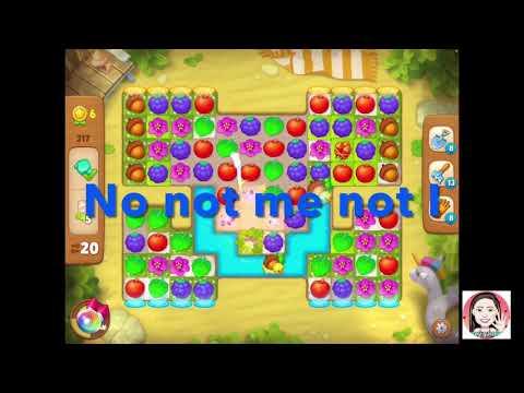 Gardenscapes finishes my Golden Cup level Stage 317!😳😳😳