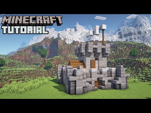 Minecraft - Small Castle Tutorial (How to Build)