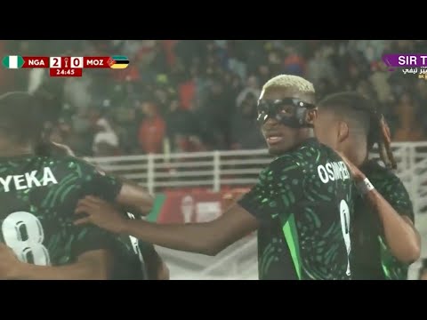 NIGERIA Vs MOZAMBIQUE  4-0 | All Goals | ROUND OF 16 | Africa Cup of Nations CAF Afcon
