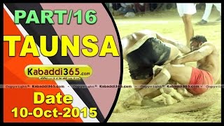 (13) Taunsa (Nawanshahr) Kabaddi Tournament 10 Oct 2015
